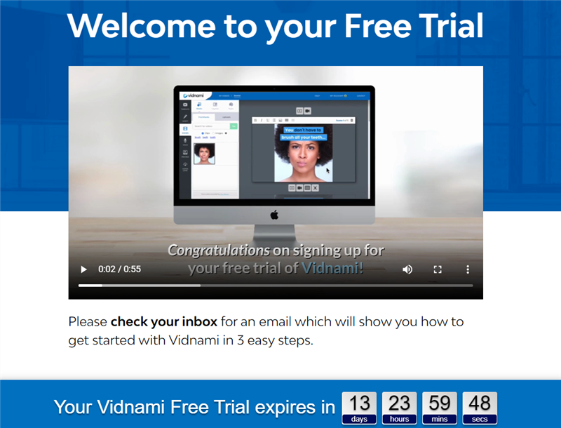 Vidnami free trial