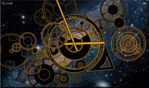 Hypno clock live wallpaper
