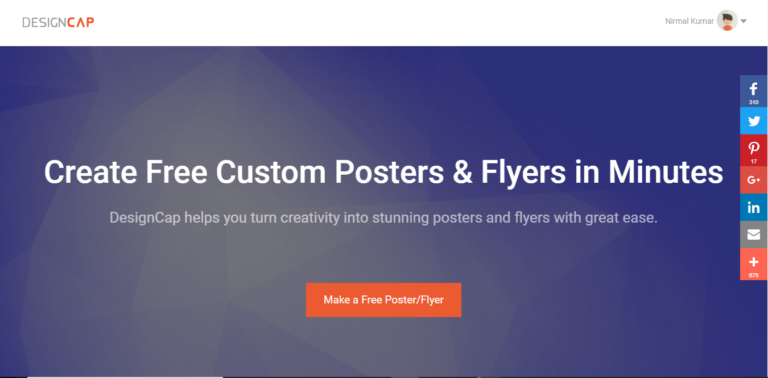 DesignCap Review: Start Making Posters and Flyers at DesignCap