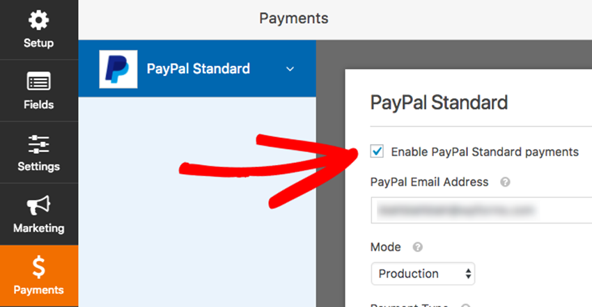 Paypal forms