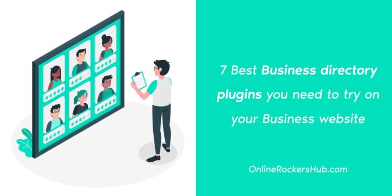 7 Best Business directory plugins you need to try on your Business website