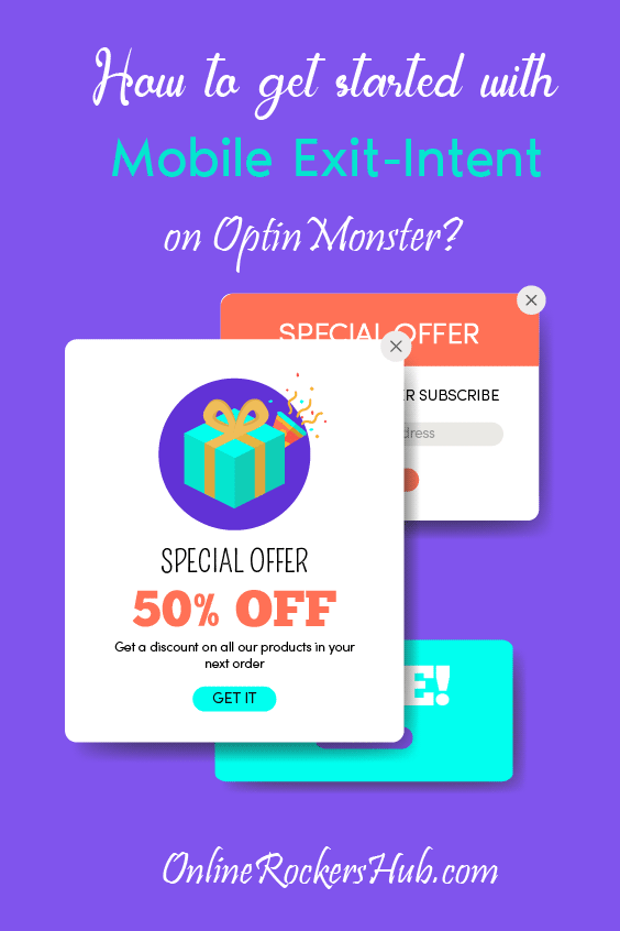 How to Get Started with Mobile Exit-Intent on OptinMonster?