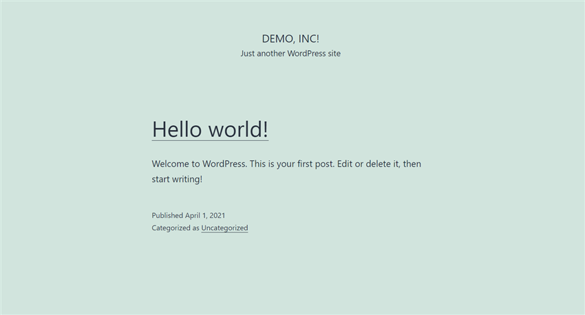 demo inc website
