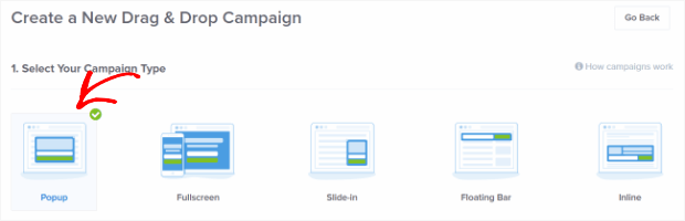 Campaign type