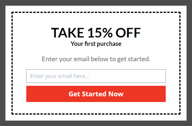 Coupon example