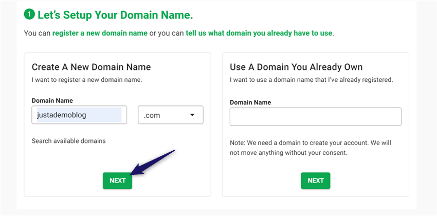 register domain name