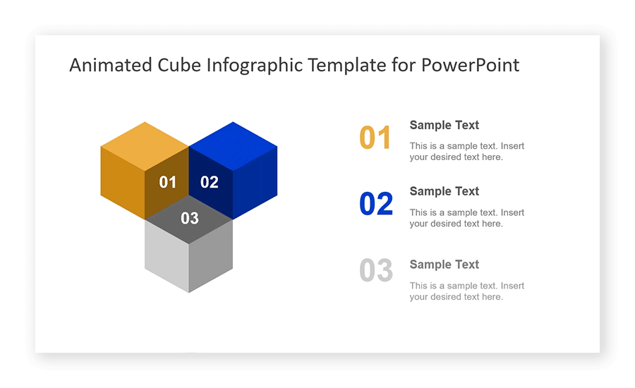Animated infographic template for powerpoint