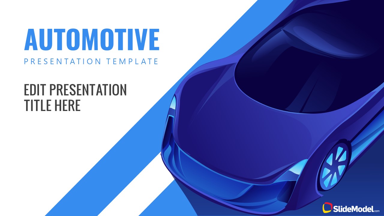 Automotive and car industry presentation template