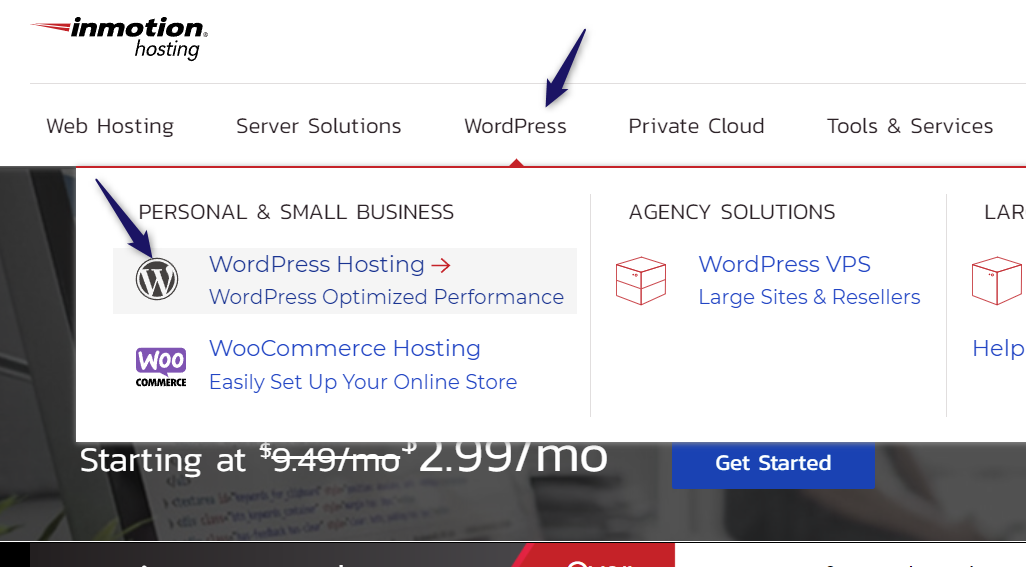 Inmotion managed wordpress hosting