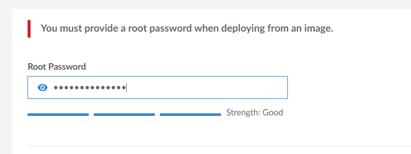 Root password