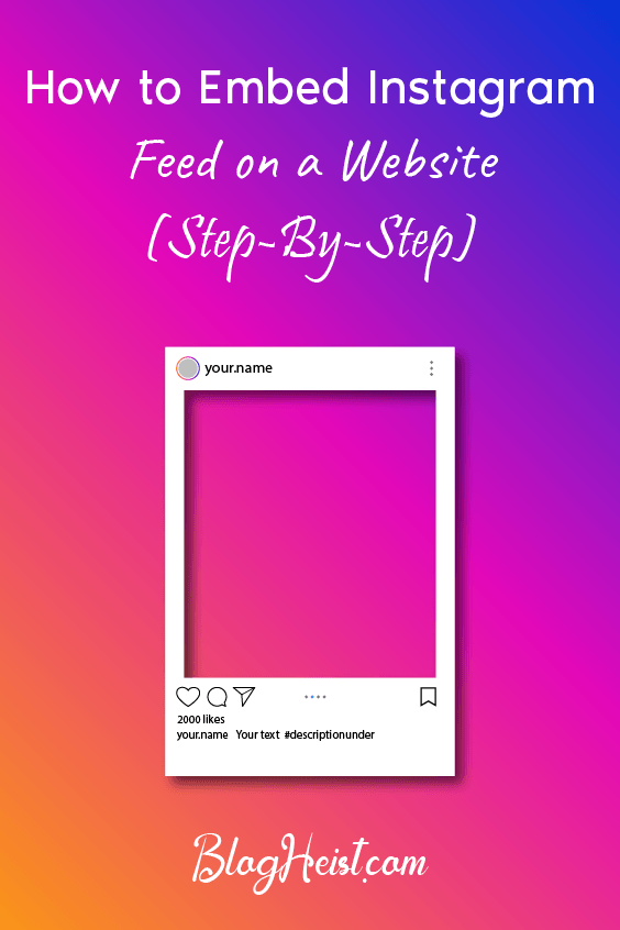 How to Embed Instagram Feed on a Website