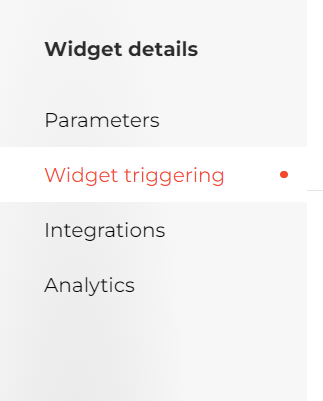 widget details