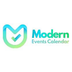 Modern events calendar