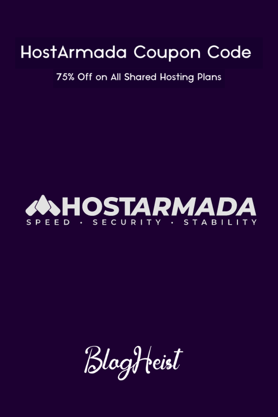 HostArmada Coupon Code: 75% Off on All Shared Hosting Plans