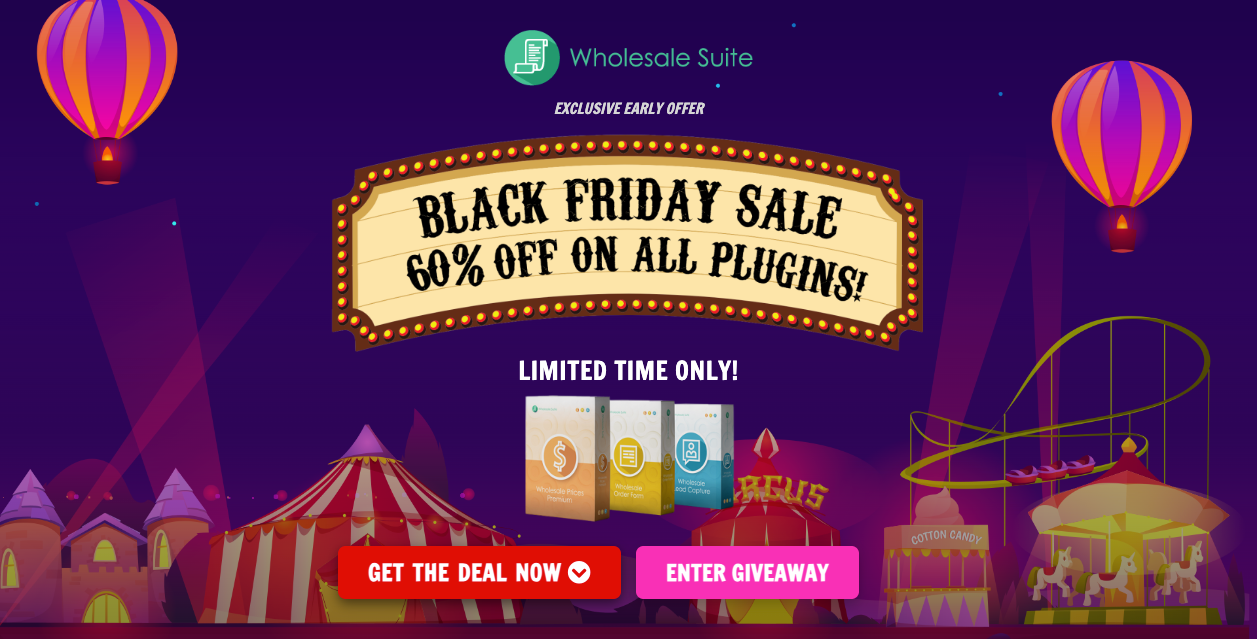 Wholesale suite black friday sale
