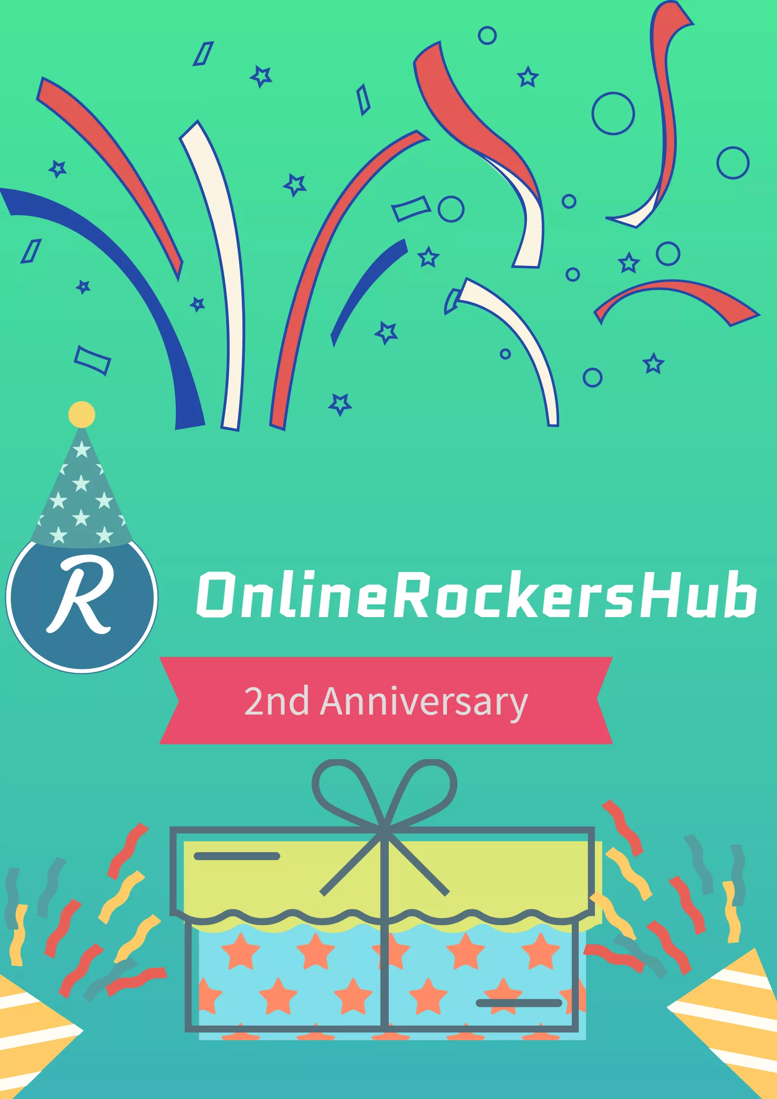 Happy 2nd anniversary onlinerockershub