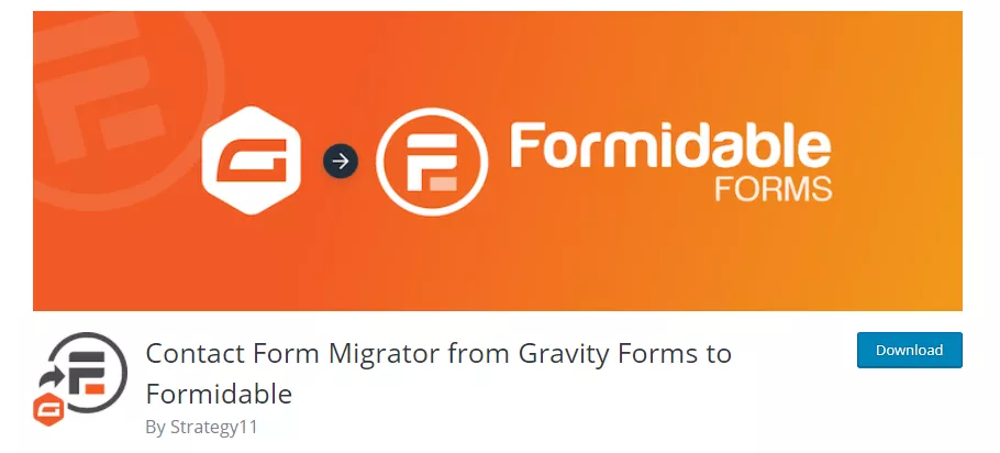 Contact form migrator plugin by strategy11
