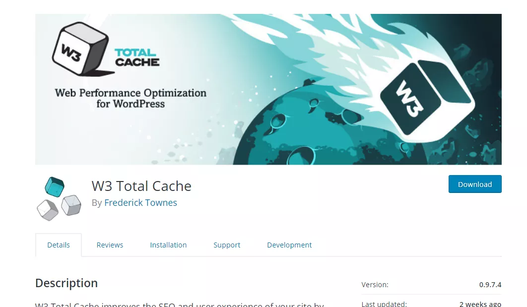 Delete w3 total cache