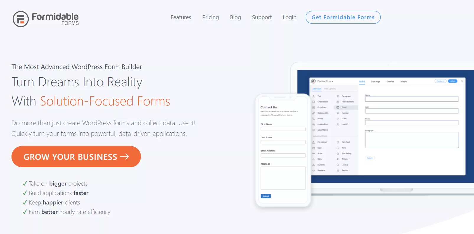 Integrate formidable forms with aweber