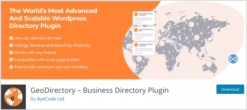 Geodirectory - business directory plugin