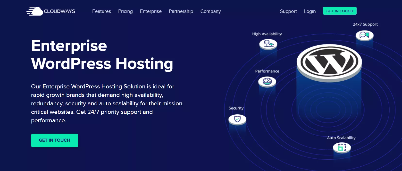 Cloudways enterprise hosting