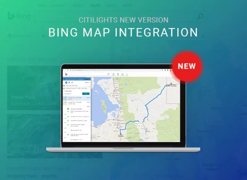 CitiLights - Bing Map Integration