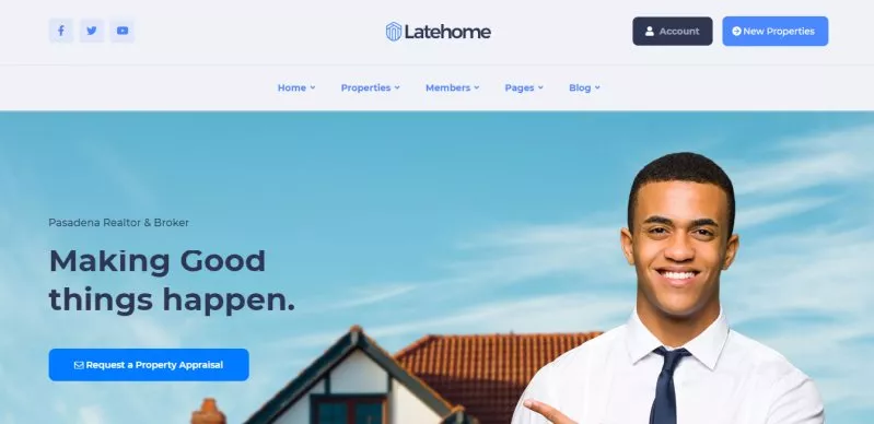 LateHome - Best Real Estate WordPress Theme