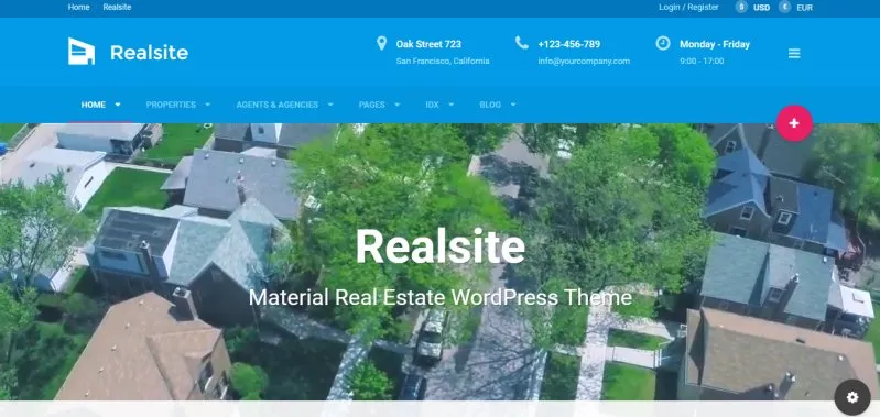 Realsite - Best Real Estate WordPress Theme