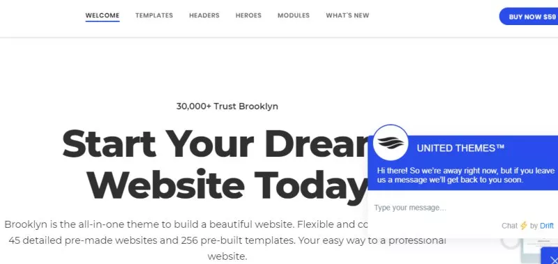 brooklyn - Best WordPress Portfolio Theme