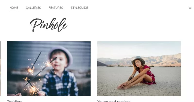 pinhole - Best Photography WordPress Themes