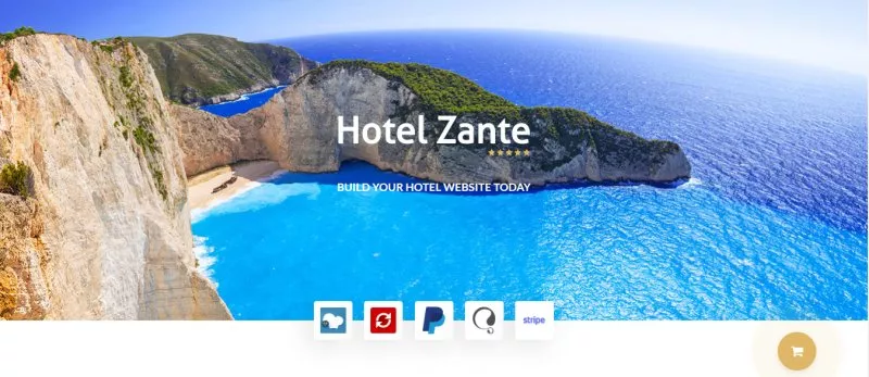 Hotel zante - best wordpress hotel theme
